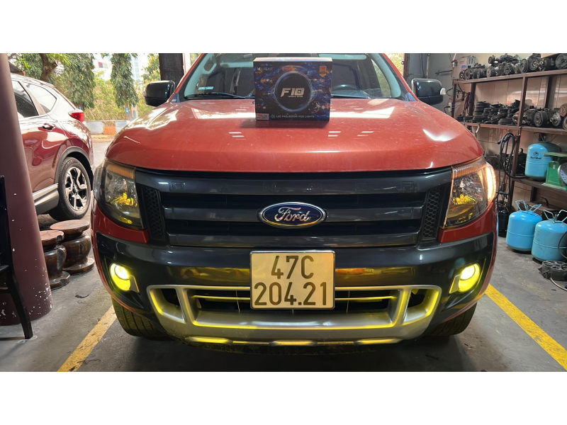 Độ đèn nâng cấp ánh sáng BI GẦM LED X-LIGHT F10 2022 - CÓ MẮT QUỶ CHO XE FORD RANGER 47C20421 - AUTO365 BUÔN MA THUỘT